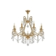 Isola E 1.1.8.600 G Хрустальная подвесная люстра Dio D`arte (Дио Дарте), Elite, Isola Gold
