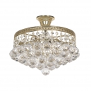 Cremono E 1.3.30.200 G Хрустальная потолочная люстра Dio D`arte (Дио Дарте), Asfour, Cremono Gold