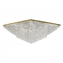 Ferrara E 1.2.50.100 G Хрустальная потолочная люстра Dio D`arte (Дио Дарте), Elite, Ferrara Gold