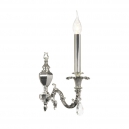 Ancona E 2.1.1.200 SB Хрустальное бра Dio D`arte (Дио Дарте), Asfour, Ancona Silver