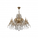 Alessandria E 1.1.10.600 G Хрустальная подвесная люстра Dio D`arte (Дио Дарте), Elite, Alessandria Gold