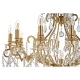 Isola E 1.1.12.600 G Хрустальная подвесная люстра Dio D`arte (Дио Дарте), Elite, Isola Gold