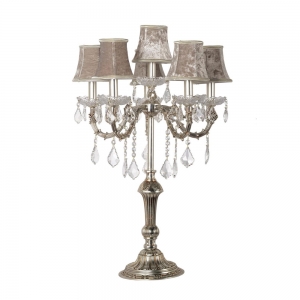 Lucca E 4.1.5.600 CG Настольная лампа с хрусталем Dio D`arte (Дио Дарте), Elite, Lucca