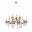 Carisio E 1.1.18.600 GB Хрустальная подвесная люстра Dio D`arte (Дио Дарте), Elite, Carisio