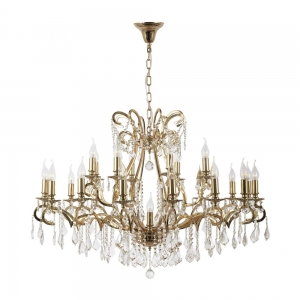 Isola E 1.1.24.600 G Хрустальная подвесная люстра Dio D`arte (Дио Дарте), Elite, Isola Gold