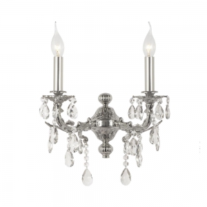 Aosta E 2.1.2.600 N Хрустальное бра Dio D`arte (Дио Дарте), Elite, Aosta Nickel
