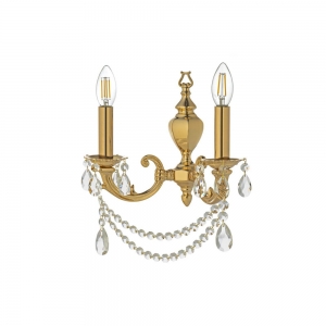 Lodi E 2.1.2.600 G Хрустальное бра Dio D`arte (Дио Дарте), Elite, Lodi Gold