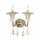 Salerno E 2.1.2 G Хрустальное бра Dio D`arte (Дио Дарте), Elite, Salerno