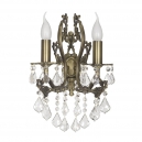Sorrento E 2.1.2.600 A Хрустальное бра Dio D`arte (Дио Дарте), Elite, Sorrento Antique