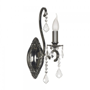 Isola E 2.1.1.200 NB Хрустальное бра Dio D`arte (Дио Дарте), Asfour, Isola Nickel black