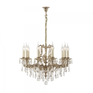 Aosta E 1.1.10.600 GB Хрустальная подвесная люстра Dio D`arte (Дио Дарте), Elite, Aosta Gold black