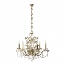Forli E 1.1.6.600 G Хрустальная подвесная люстра Dio D`arte (Дио Дарте), Elite, Forli Gold