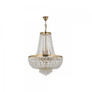 Lodi E 1.5.50.100 G Хрустальная подвесная люстра Dio D`arte (Дио Дарте), Elite, Lodi Gold