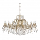 Alessandria E 1.1.L.16.600 G Хрустальная подвесная люстра Dio D`arte (Дио Дарте), Elite, Alessandria Gold