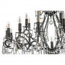 Isola E 1.1.24.600 NB Хрустальная подвесная люстра Dio D`arte (Дио Дарте), Elite, Isola Nickel black