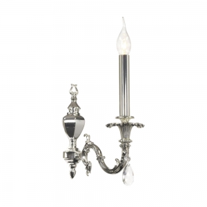 Ancona E 2.1.1.600 SB Хрустальное бра Dio D`arte (Дио Дарте), Elite, Ancona Silver