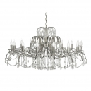 Alessandria E 1.1.L.16.600 N Хрустальная подвесная люстра Dio D`arte (Дио Дарте), Elite, Alessandria Nickel