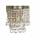 Cremono E 2.18.299 G Хрустальный настенный светильник Dio D`arte (Дио Дарте), Asfour, Cremono Gold