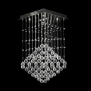 Tesoro H 1.4.40.103 N Каскадная хрустальная люстра Dio D`arte (Дио Дарте), Elite, Tesoro Nickel