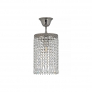 Cremono E 1.3.15.100 N Хрустальная потолочная люстра Dio D`arte (Дио Дарте), Elite, Cremono Nickel