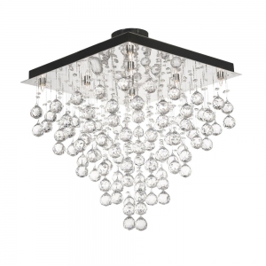 Tesoro H 1.4.50.200 N Каскадная хрустальная люстра Dio D`arte (Дио Дарте), Asfour, Tesoro Nickel