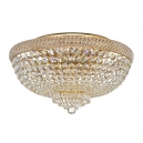 Bari E 1.2.60.100 G Хрустальная потолочная люстра Dio D`arte (Дио Дарте), Elite, Bari Gold