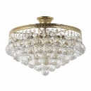 Cremono E 1.3.46.200 G Хрустальная потолочная люстра Dio D`arte (Дио Дарте), Asfour, Cremono Gold