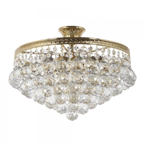 Cremono E 1.3.46.200 G Хрустальная потолочная люстра Dio D`arte (Дио Дарте), Asfour, Cremono Gold