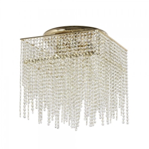 Como E 1.2.40.299 G Хрустальная потолочная люстра Dio D`arte (Дио Дарте), Asfour, Como Gold