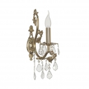 Sorrento E 2.1.1.200 G Хрустальное бра Dio D`arte (Дио Дарте), Asfour, Sorrento Gold