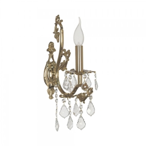 Sorrento E 2.1.1.200 G Хрустальное бра Dio D`arte (Дио Дарте), Asfour, Sorrento Gold