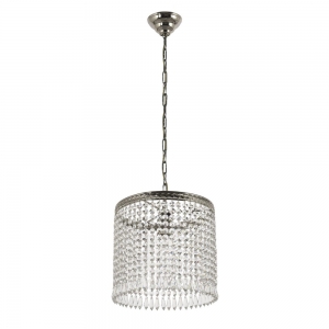 Cremono E 1.2.25.200 N Хрустальная подвесная люстра Dio D`arte (Дио Дарте), Asfour, Cremono Nickel