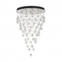 Tesoro H 1.4.55.200 N Каскадная хрустальная люстра Dio D`arte (Дио Дарте), Asfour, Tesoro Nickel