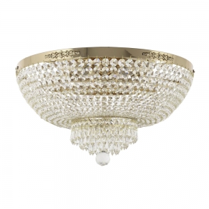 Lodi E 1.2.50.200 G Хрустальная потолочная люстра Dio D`arte (Дио Дарте), Asfour, Lodi Gold