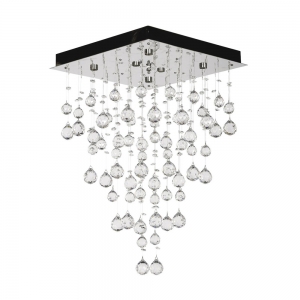 Tesoro H 1.4.40.200 N Каскадная хрустальная люстра Dio D`arte (Дио Дарте), Asfour, Tesoro Nickel