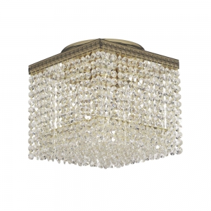 Cremono E 1.2.24.200 G Хрустальная потолочная люстра Dio D`arte (Дио Дарте), Asfour, Cremono Gold