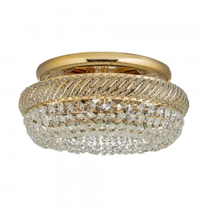 Bari E 1.4.35.100 G Хрустальная потолочная люстра Dio D`arte (Дио Дарте), Elite, Bari Gold