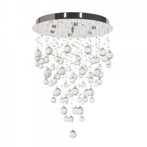 Tesoro H 1.4.45.200 N Каскадная хрустальная люстра Dio D`arte (Дио Дарте), Asfour, Tesoro Nickel