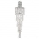 Bergamo E 1.11.50.200 N Каскадная хрустальная люстра Dio D`arte (Дио Дарте), Asfour, Bergamo Nickel