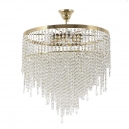 Ferrara E 1.3.50.200 G Хрустальная потолочная люстра Dio D`arte (Дио Дарте), Asfour, Ferrara Gold
