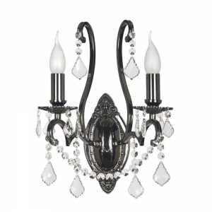 Isola E 2.1.2.500 NB Хрустальное бра Dio D`arte (Дио Дарте), Asfour, Isola Nickel black