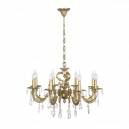 Siena E 1.1.8.600 AG Хрустальная подвесная люстра Dio D`arte (Дио Дарте), Elite, Siena Antique gold
