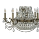 Lodi E 1.6.6.600 A Хрустальная подвесная люстра Dio D`arte (Дио Дарте), Elite, Lodi Antique