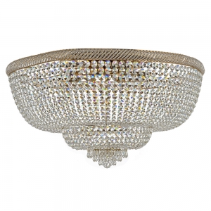 Bari E 1.8.100.100 G Хрустальная потолочная люстра Dio D`arte (Дио Дарте), Elite, Bari Gold