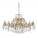 Alessandria E 1.1.L.16.200 G Хрустальная подвесная люстра Dio D`arte (Дио Дарте), Asfour, Alessandria Gold