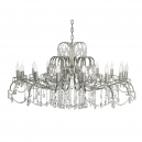 Alessandria E 1.1.L.16.200 N Хрустальная подвесная люстра Dio D`arte (Дио Дарте), Asfour, Alessandria Nickel