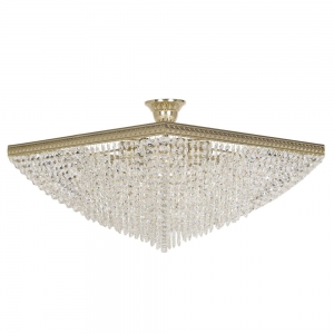 Cremono E 1.3.50x50.200 G Хрустальная потолочная люстра Dio D`arte (Дио Дарте), Asfour, Cremono Gold