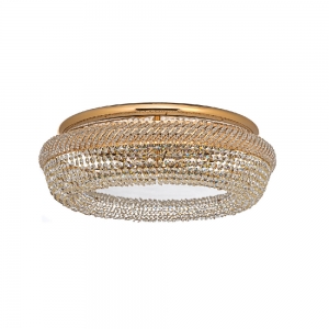 Bari E 1.4.60.100 G Хрустальная потолочная люстра Dio D`arte (Дио Дарте), Elite, Bari Gold