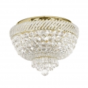 Bari E 1.2.35.200 G Хрустальная потолочная люстра Dio D`arte (Дио Дарте), Asfour, Bari Gold