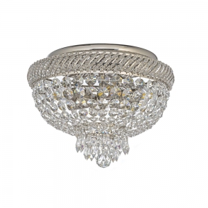 Bari E 1.2.35.200 N Хрустальная потолочная люстра Dio D`arte (Дио Дарте), Asfour, Bari Nickel